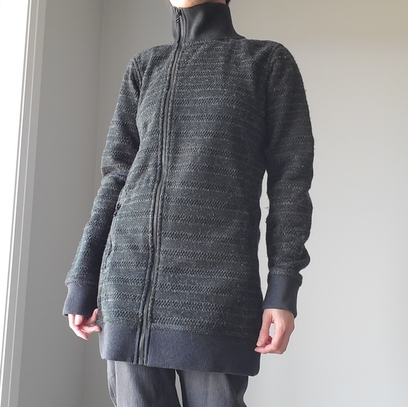 ROOTS Women Black Small Coat Fall - Picture 1 of 7